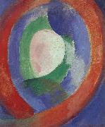 Delaunay, Robert Cyclotron-s shape Moon France oil painting artist